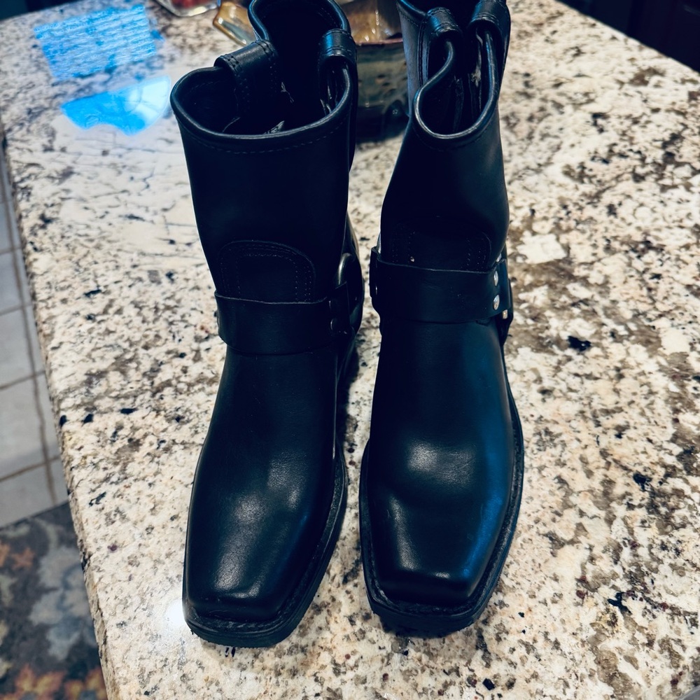 Women’s Frye Black Leather Boots